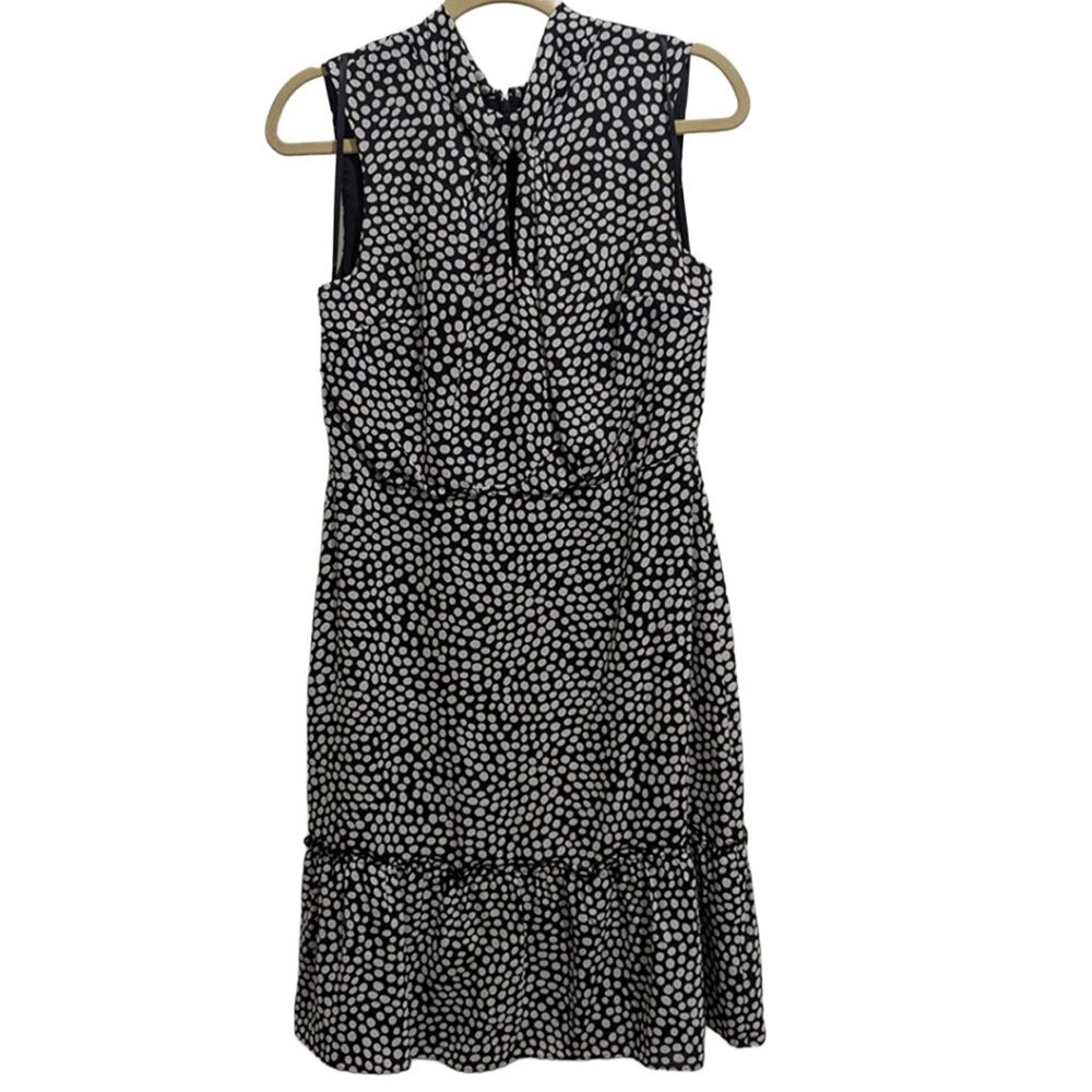 Karl Lagerfeld Polkadot Knee Length Dress Size 8 - Picture 10 of 11